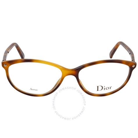 Dior Ladies Havana Eyeglasses CD3285 05L 52 